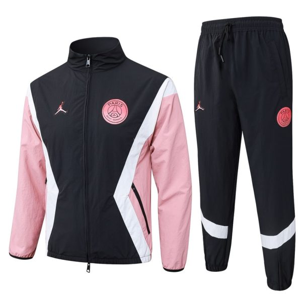 Survetement PSG Veste 2025 2026 Noir Fonc??