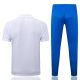 Survetement Real Madrid Polo 2025 2026 Blanc Bleu - Image 4