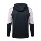 Survetement Real Madrid Sweat 2024 2025 Noir Blanc - Image 3