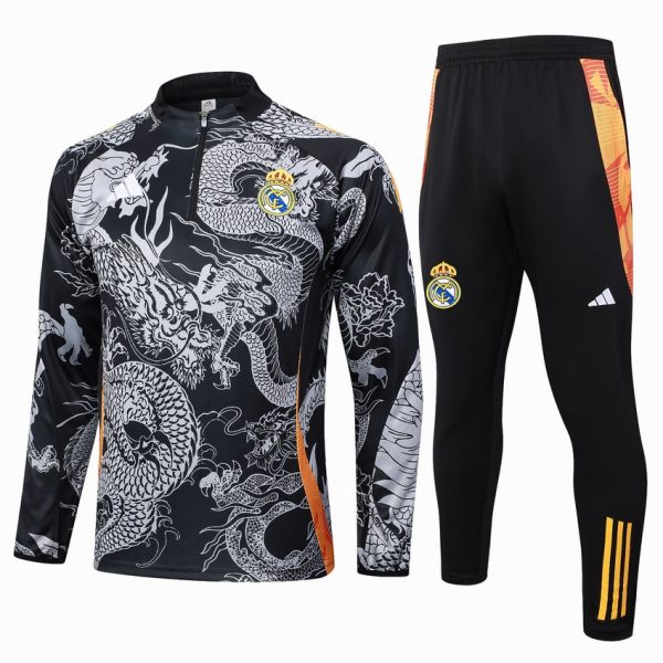 Survetement Real Madrid Training 2024 2025 Noir Nuit