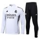Survetement Real Madrid Training 2025 2026 Blanc Clair