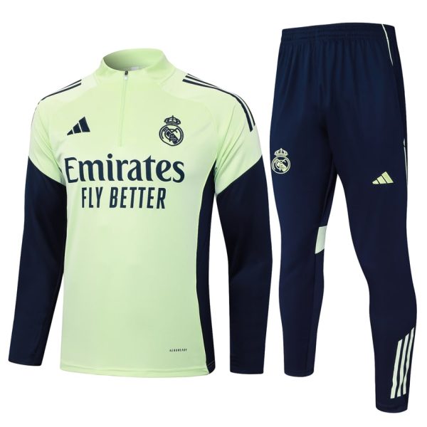 Survetement Real Madrid Training 2025 2026 Vert Clair