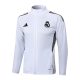 Survetement Real Madrid Veste 2025 2026 Blanc Clair - Image 2