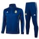 Survetement Real Madrid Veste 2025 2026 Bleu Fonc??