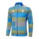 Survetement Real Madrid Veste 2025 2026 Bleu Vert - Image 2
