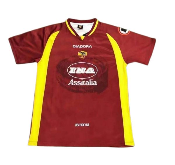 Maillot AS Roma Domicile 1997 1998